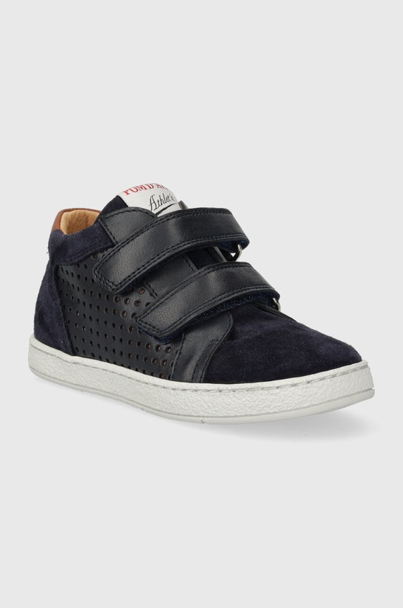 Детски кожени маратонки Pom D'api P1PGCC04R1.24.27 тъмносин AW23