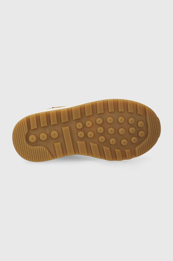 Detské semišové poltopánky Pom D'api FLOW BOOTS P1QPCL0403.24.27 hnedá