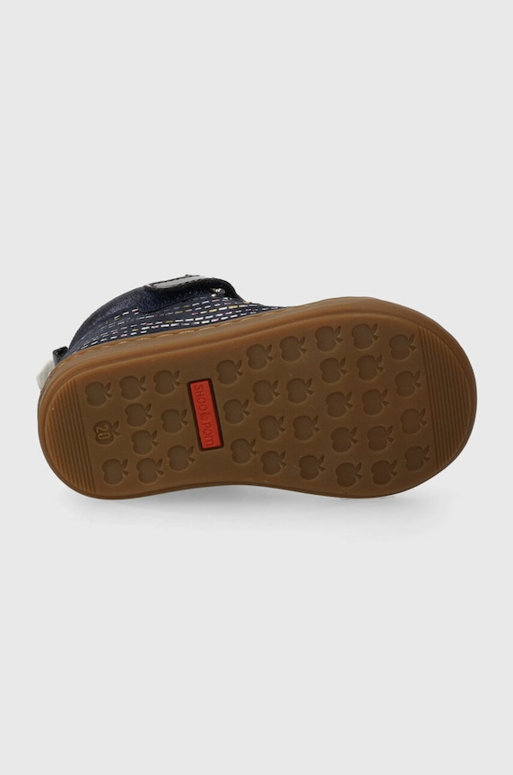 Shoo Pom sneakers de piele întoarsă pentru copii P4AFDF0404 bleumarin