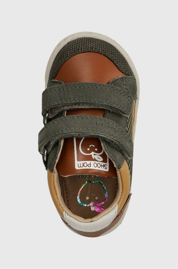 Shoo Pom sneakersy dziecięce zielony P4AMCX0402