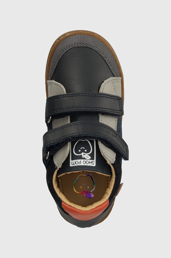 Shoo Pom sneakersy skórzane dziecięce granatowy P4AMDB0403