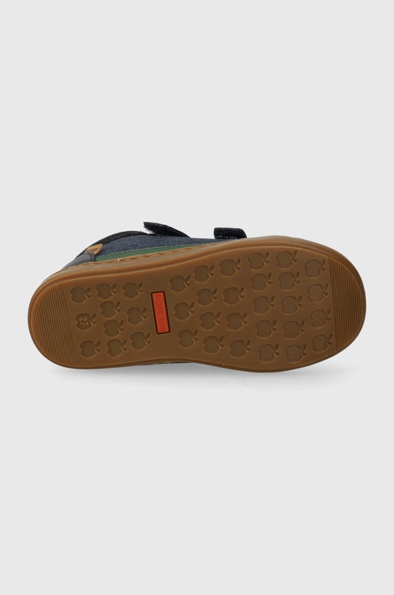 Shoo Pom sneakersy skórzane dziecięce P4AMDB0403 granatowy