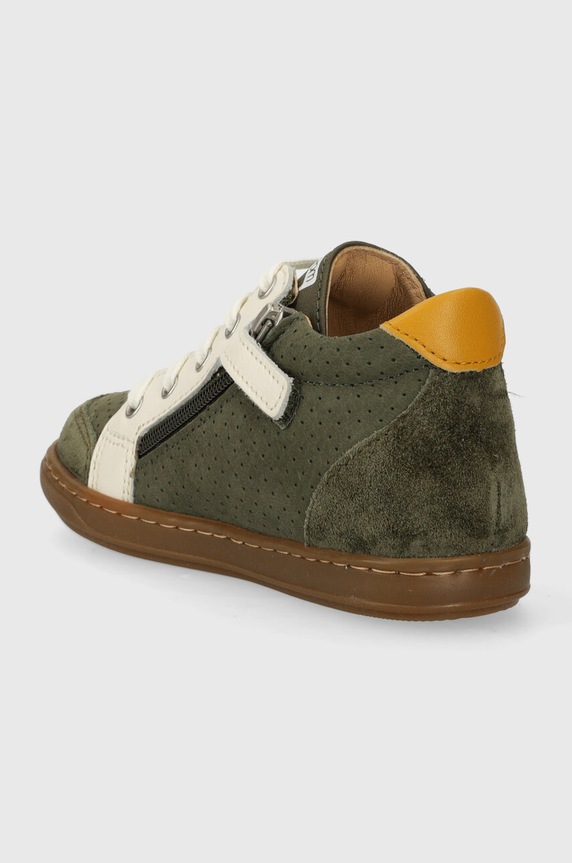 Chłopiec Shoo Pom półbuty skórzane dziecięce P4BGBI0401 zielony