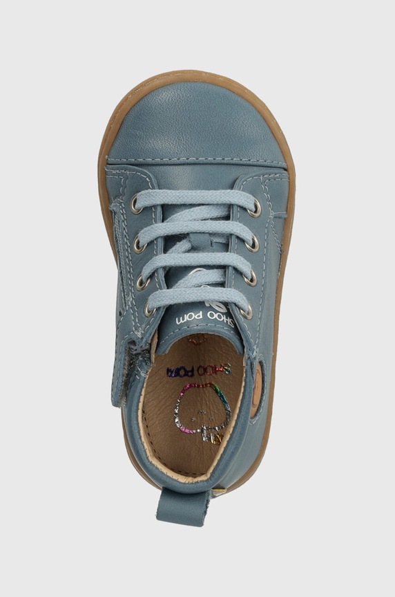 Shoo Pom buty skórzane dziecięce niebieski P4BJDE0401