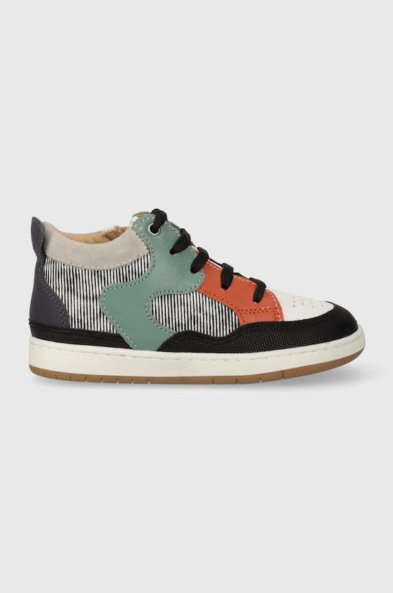 Shoo Pom sneakersy dziecięce skóra zamszowa szary P4GADD0402