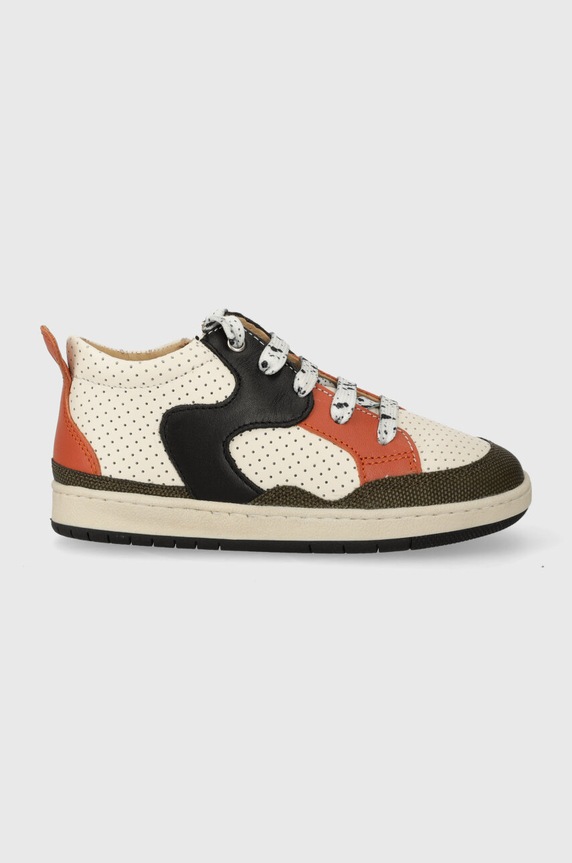 Shoo Pom sneakersy skórzane dziecięce wysoka zielony P4GBBZ0401