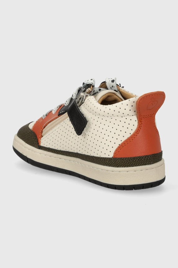 Chłopiec Shoo Pom sneakersy skórzane dziecięce P4GBBZ0401 zielony