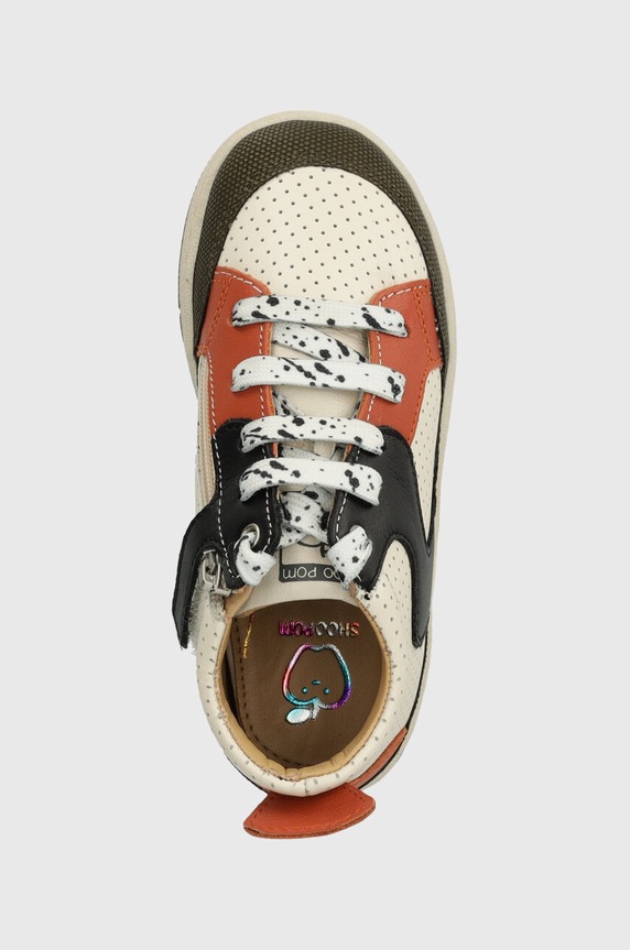 Shoo Pom sneakersy skórzane dziecięce zielony P4GBBZ0401