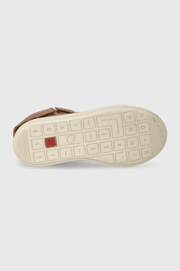 Shoo Pom buty skórzane dziecięce P4KAFB04R1.25.27 brązowy