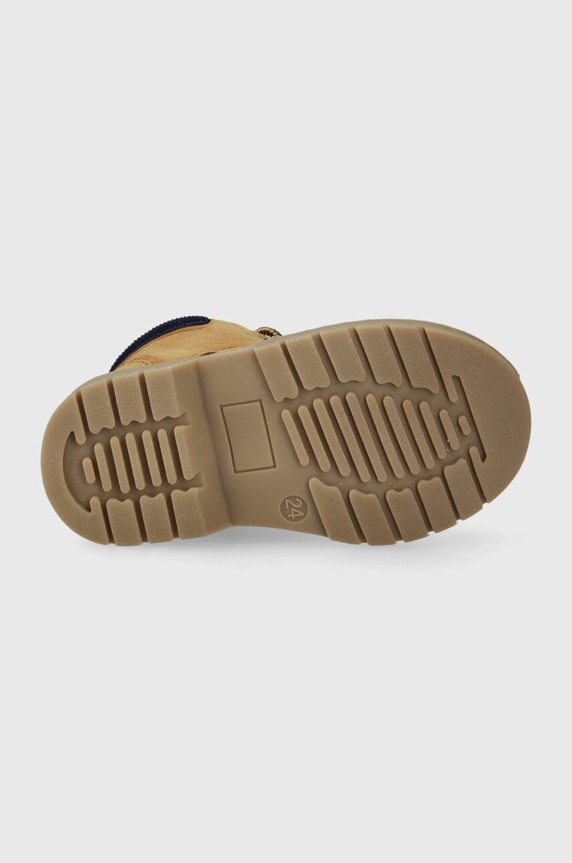 zippy buty zimowe dziecięce 3105642201 brązowy