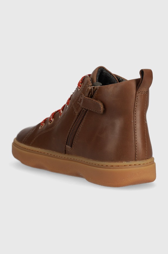 Fiú Camper gyerek félcipő bőrből Kiddo Kids K900189.30.34 barna