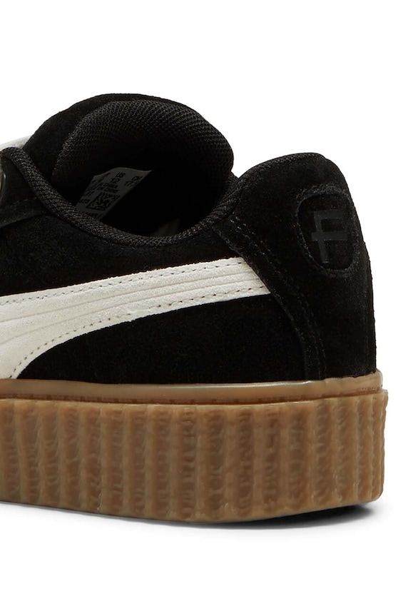 Dětské semišové sneakers boty Puma CREEPER PHATTY PS 39683001 černá