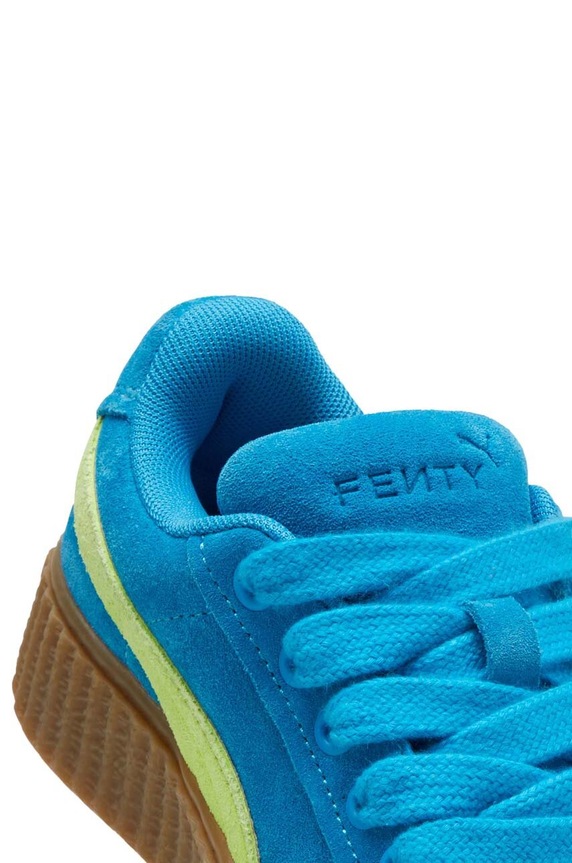 Puma otroške superge iz semiša CREEPER PHATTY PS modra 39683002