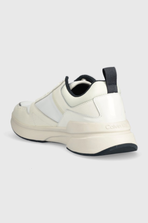 Obuwie Calvin Klein sneakersy LOW TOP LACE UP MIX HM0HM01044 beżowy