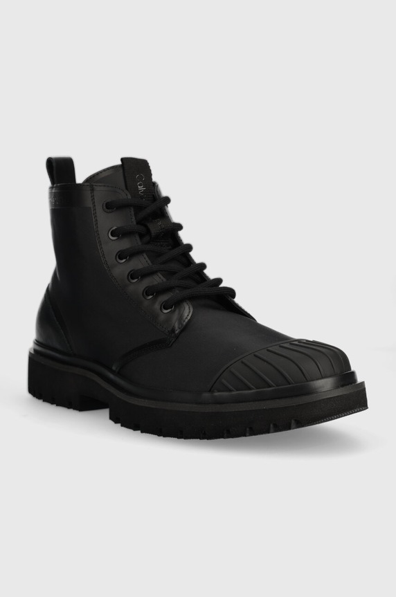 Calvin Klein Jeans bakancs EVA LACEUP BOOT MID YM0YM00833 fekete AW23