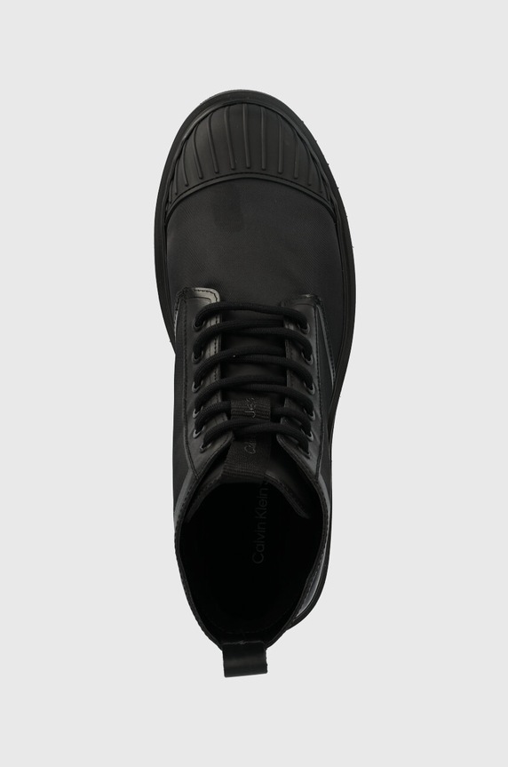 Calvin Klein Jeans bakancs EVA LACEUP BOOT MID fekete YM0YM00833