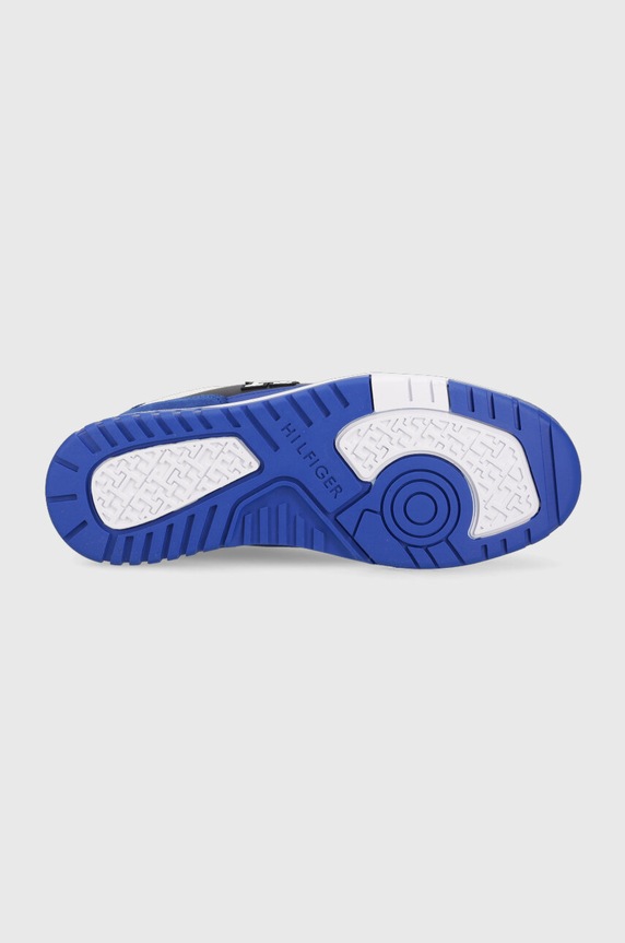 Tommy Hilfiger sneakersy TH BASKET STREET MIX FM0FM04695 granatowy