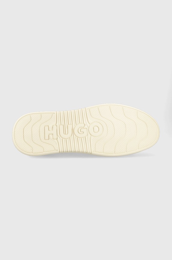 HUGO sneakersy skórzane Blake 50498479.124 szary