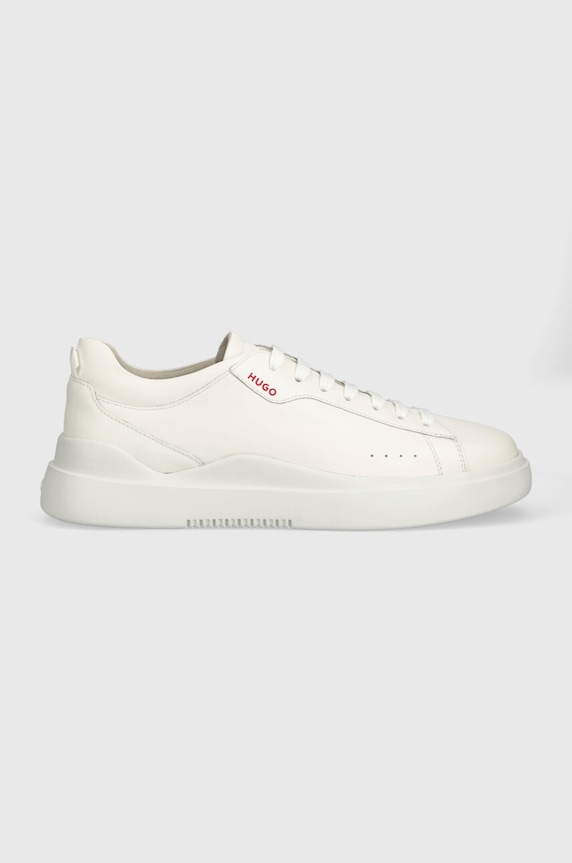 HUGO sneakersy skórzane Blake Planet friendly biały 50499261.100