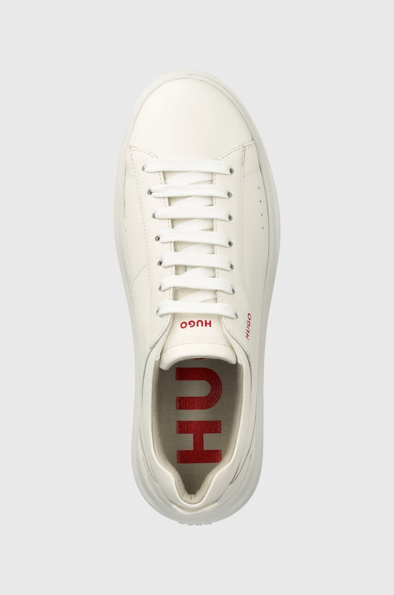 HUGO sneakersy skórzane Blake biały 50499261.100