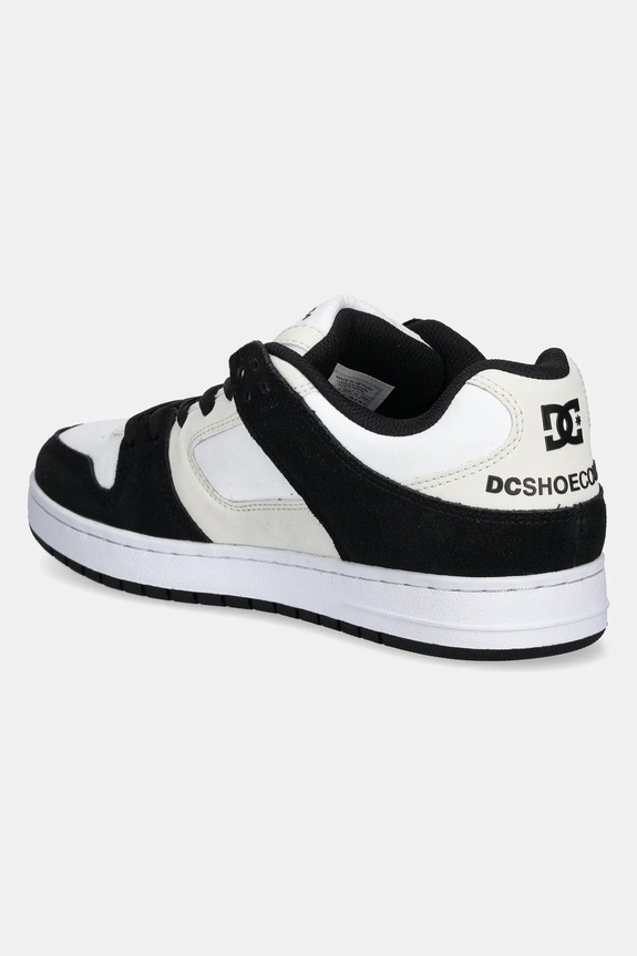 Încălțăminte DC sneakers din piele ADYS100314 negru