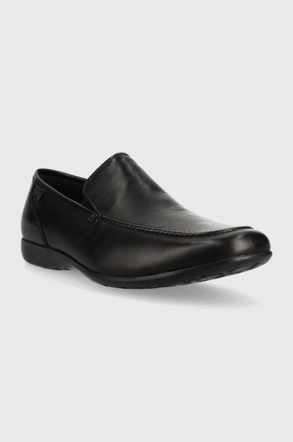 Δερμάτινα μοκασίνια Camper Mauro 18282.009 μαύρο AW23