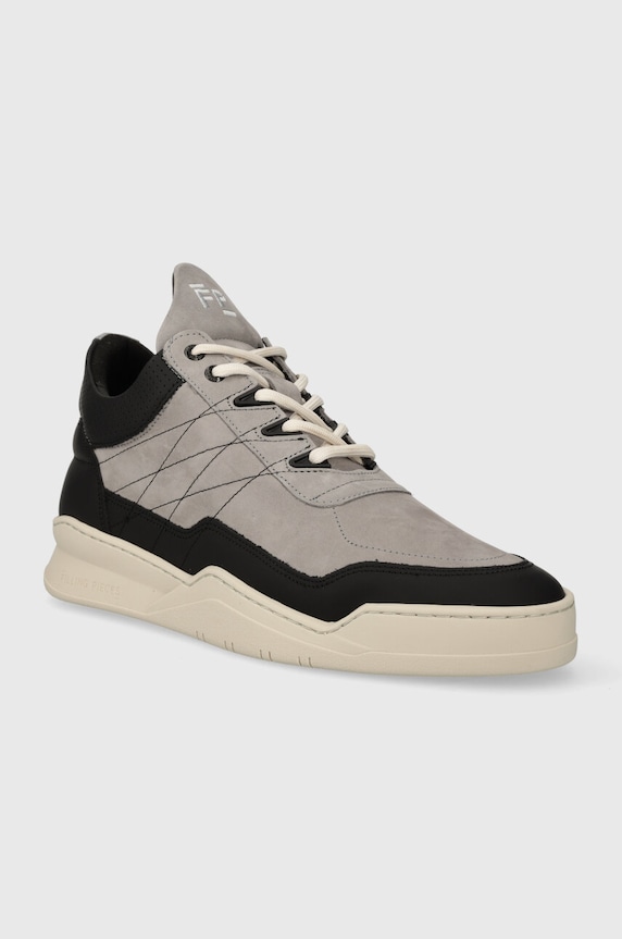 Kožené tenisky Filling Pieces Low Top Tweek 10127681878 sivá AW23