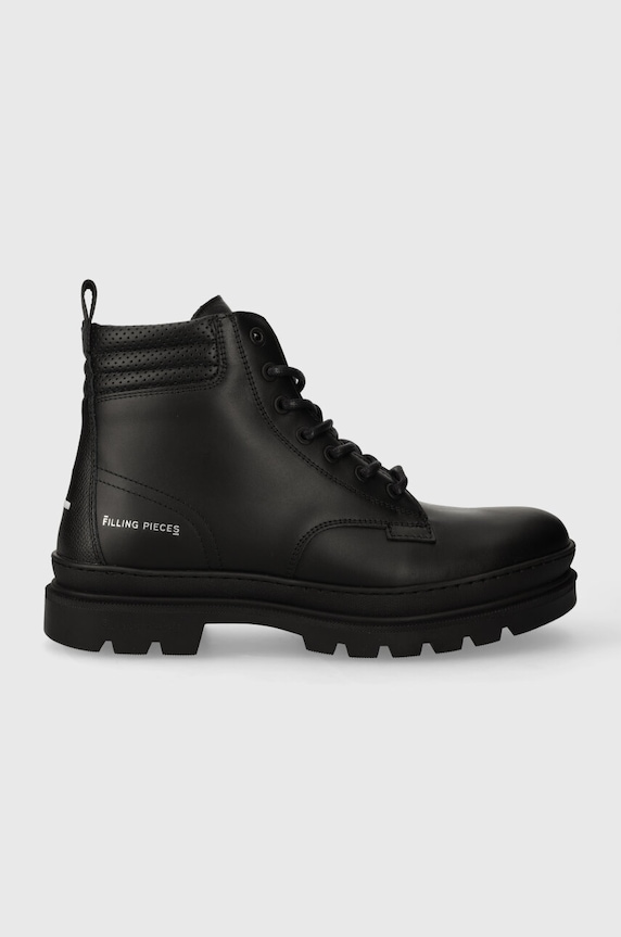 Turistička obuća Filling Pieces Josh Boot zrnata koža crna 73628221861