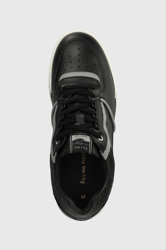 Kožené tenisky Filling Pieces Curb Era čierna 48333391284