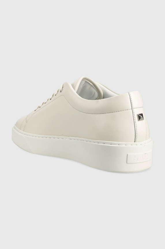 Obuv Kožené tenisky Karl Lagerfeld FLINT KL53320.0T1 biela