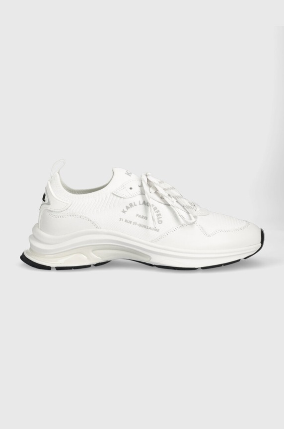 Karl Lagerfeld sportcipő LUX FINESSE nappa bőr fehér KL53138.K11