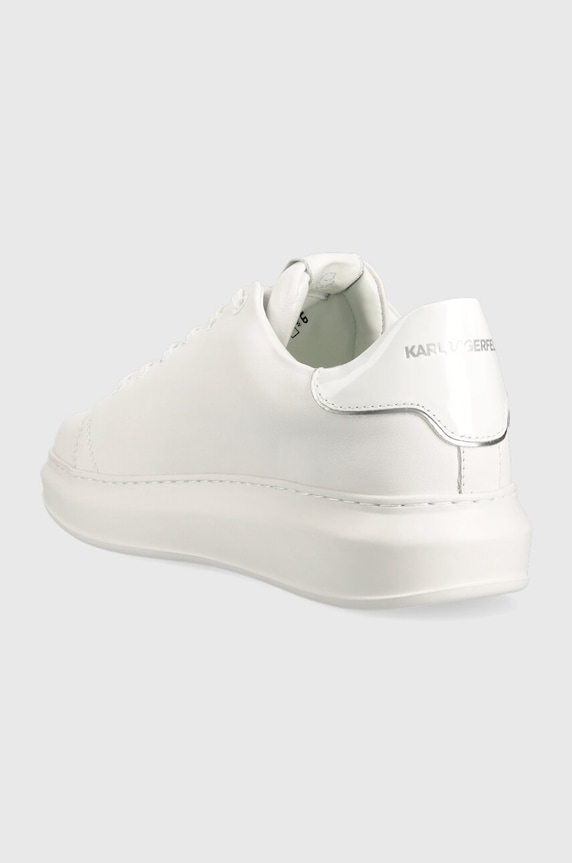Obuv Kožené tenisky Karl Lagerfeld KAPRI MENS KL52539.01W biela