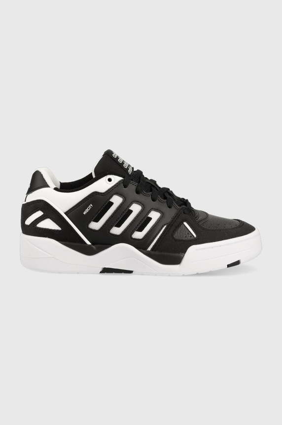Tenisky adidas MIDCITY imitácia kože čierna IE4518