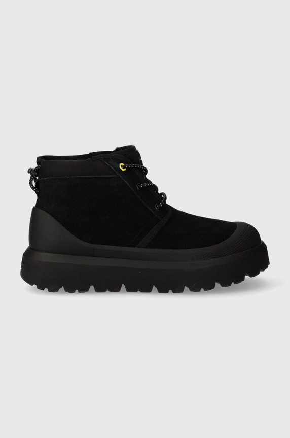 Σουέτ παπούτσια UGG Neumel Weather Hybrid υφασμάτινο μαύρο 1143991.BBLC