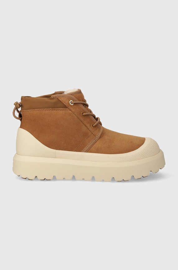 Σουέτ παπούτσια UGG Neumel Weather Hybrid υφασμάτινο καφέ 1143991.CWTC