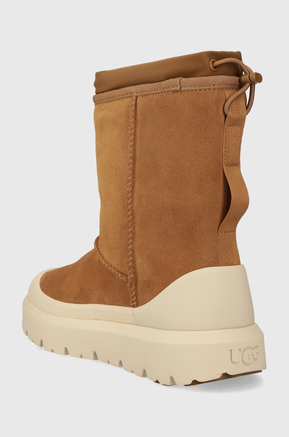 Scarpe UGG stivali da neve in camoscio Classic Short Weather Hybrid 1143992.CWTC marrone