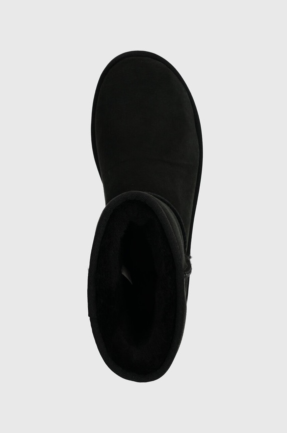 UGG śniegowce zamszowe Classic Short czarny 5800.BLK