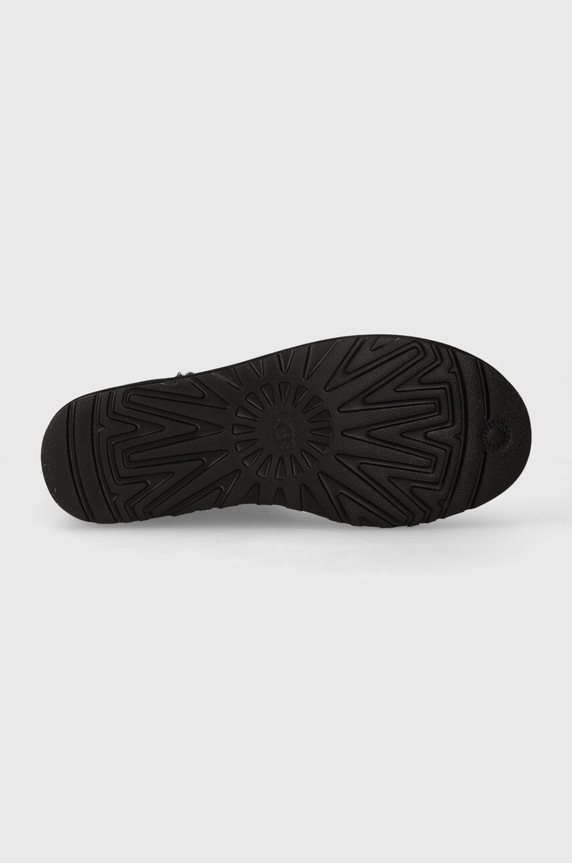 UGG śniegowce zamszowe Classic Short 5800.BLK czarny
