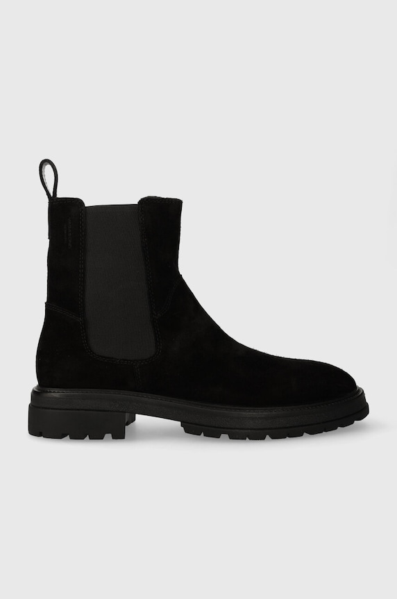 Semišové topánky Vagabond Shoemakers JOHNNY 2.0 nezateplené čierna 5679.040.20
