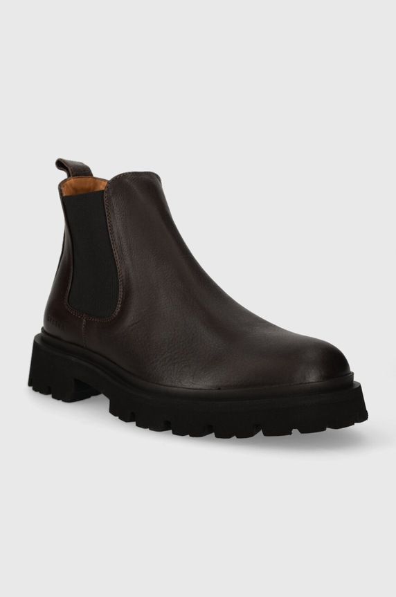 Δερμάτινες μπότες τσέλσι Copenhagen CPH128M καφέ AW23