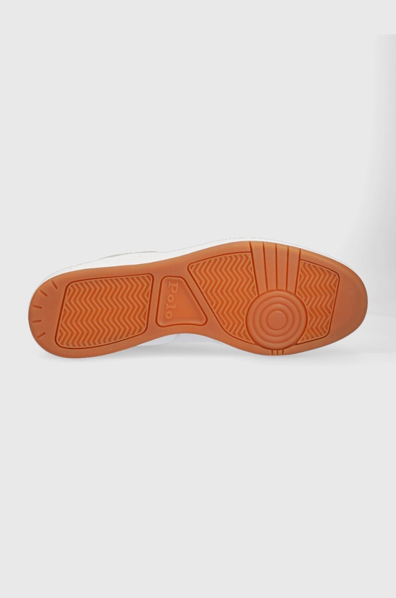 Polo Ralph Lauren sneakersy skórzane Hanford 809877610004.270 brązowy