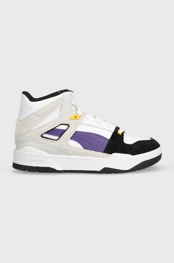 Puma sneakers Slipstream Hi Heritage pelle fiore bianco 387998