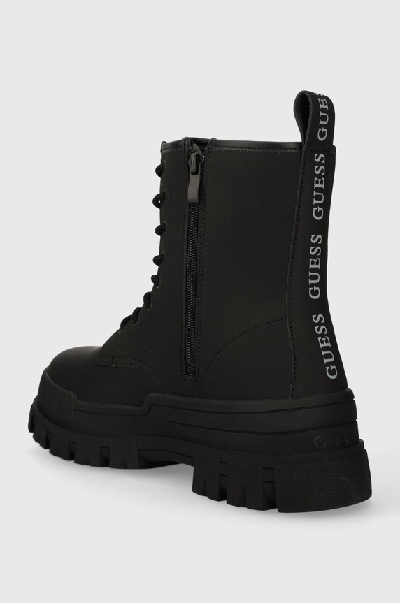 Obuv Členkové topánky Guess CESENA FM8CEN.LEA12.BLACK čierna