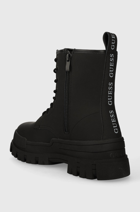 Obuv Členkové topánky Guess CESENA FM8CEN.LEA12.BLACK čierna