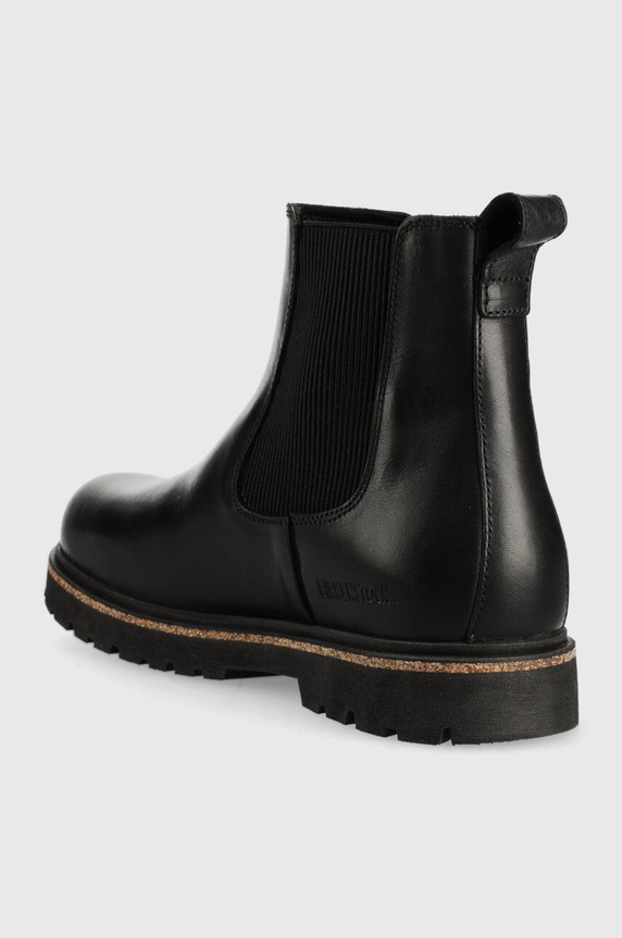 Obuwie Birkenstock sztyblety skórzane Highwood 1025764 czarny
