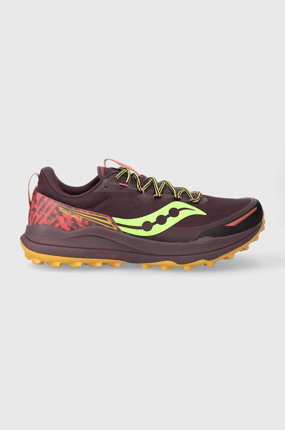 Běžecké boty Saucony Xodus Ultra 2 textilní burgundské S20843.35