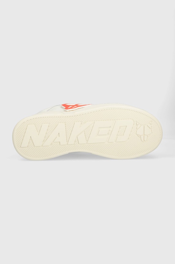 Kožené tenisky Naked Wolfe Kosa Kosa.Snow bílá
