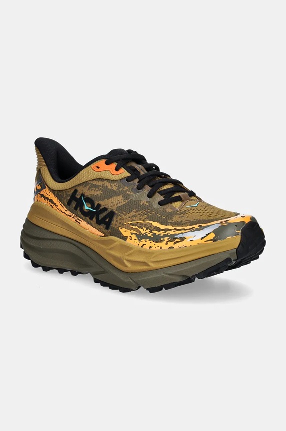 Παπούτσια για τρέξιμο Hoka Stinson 7 συνθετικό κίτρινο 1141530