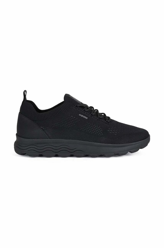 Sneakers Geox U SPHERICA A απομίμηση λείου δέρματος μαύρο U15BYA.0006K.C9997