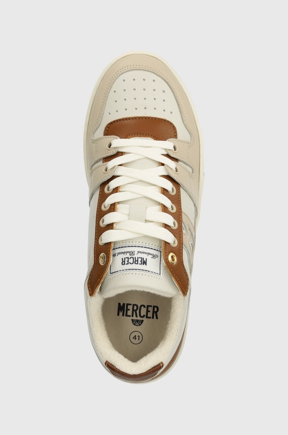 The Mercer Brand sneakersy skórzane The Brooklyn M beżowy ME233012.156